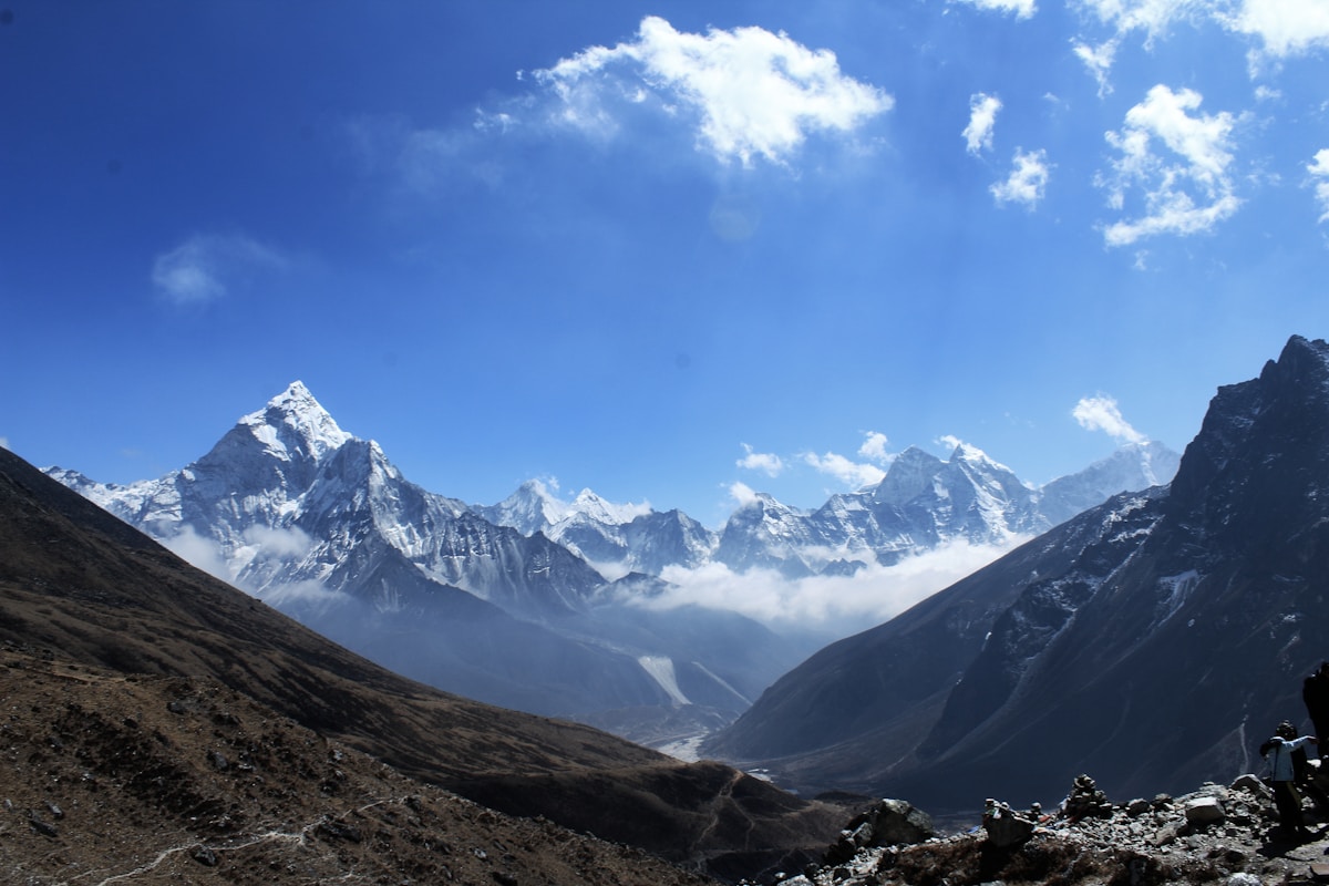 Himalayan peaks at dawn